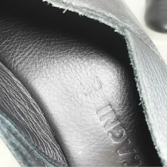 ST. AGNI x The Dreslyn George Black Leather Glove Flat US 6 - Picture 8 of 10